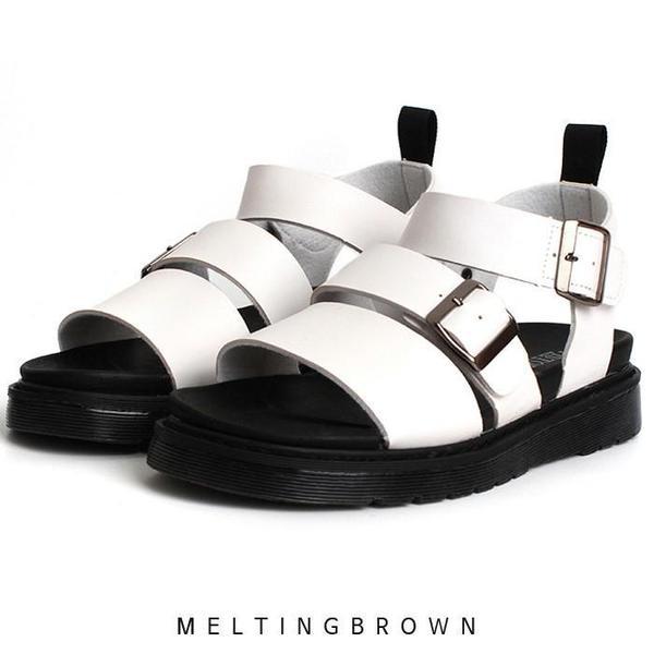 メンズサンダル 男性サンダル メンズシークレットサンダル レザーサンダル SS25