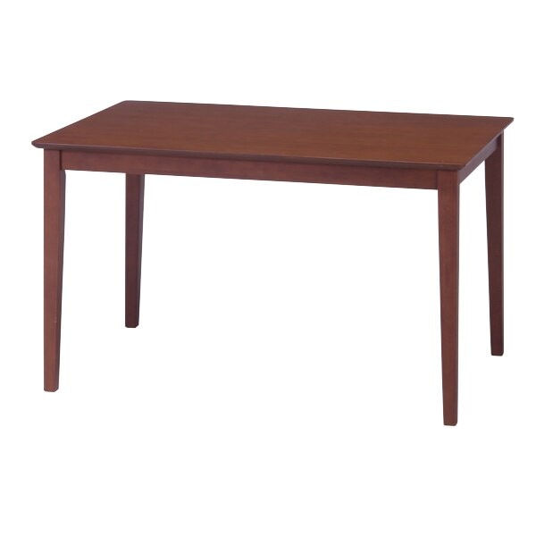 【ラッピング無料】 ダイニングテーブル 幅120cm 奥行75cm ブラウン 木製 天然木 ダイニング テーブル 机 テーブル
