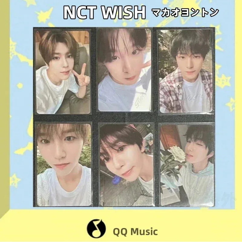 NCT WISH マカオ TEAM QQ Music ヨントン　　サイン会　全員セット