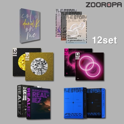 [12종세트] 강다니엘 KANG DANIEL REALIEZ Retold The Story YELLOW MAGENTA color on me