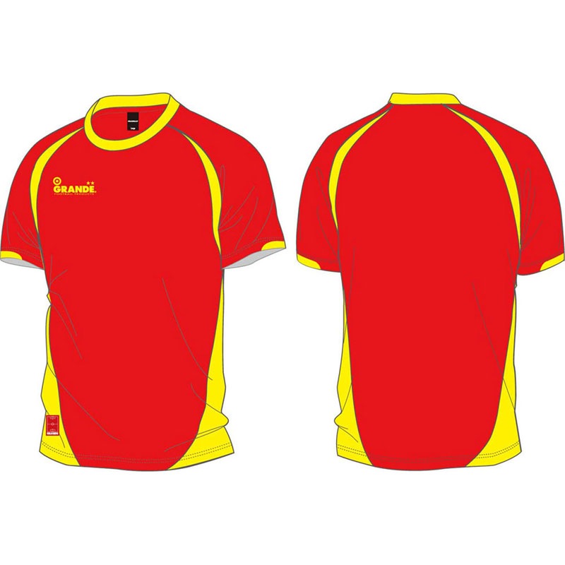 GRANDE.F.P(グランデエフピー) CROSSCUT TEAM PRACTIS SET キッズ フットサル プラクティスシャツ (gfph16802-3565)