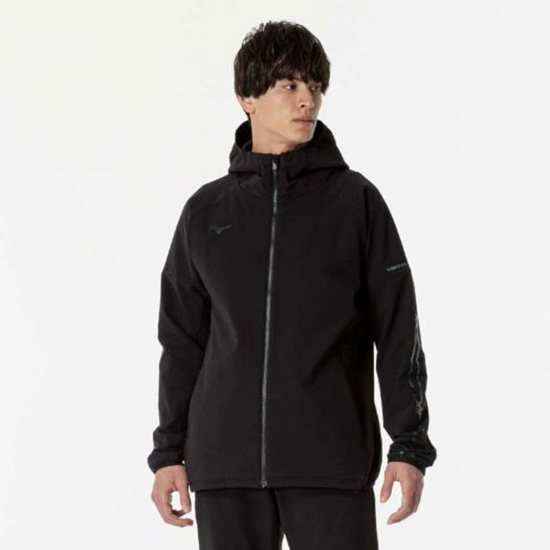 ストレッチ/防風 テックシールドボアフーディ トレーニング メンズ ウィンドブレーカー (32MCB553)