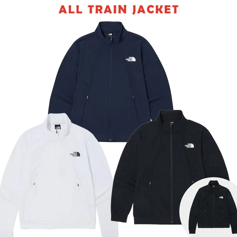 韓国正規品保証 関税負担なし NJ5JQ00A ALL TRAIN JACKETデイリー 基本 着装 男子 女子 人気 韓国 ファッション 男女共用 アウトドア