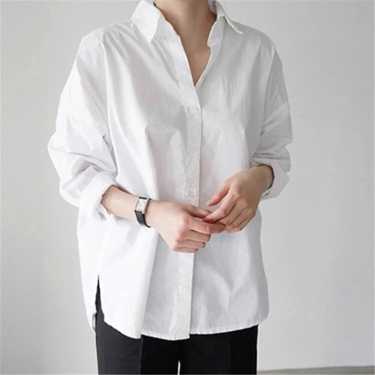 韓国ファッション シャツ トップス 入学式 卒業式 結婚式 長袖 ラッフル UVカット 体型カバーシフォンブラウスシンプル無地Tシアーシャツ