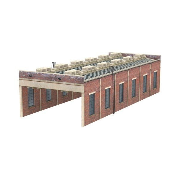 Graham Farish 42-0033 Scenecraft Two Road Engine Shed (Pre-Built) 並行輸入品