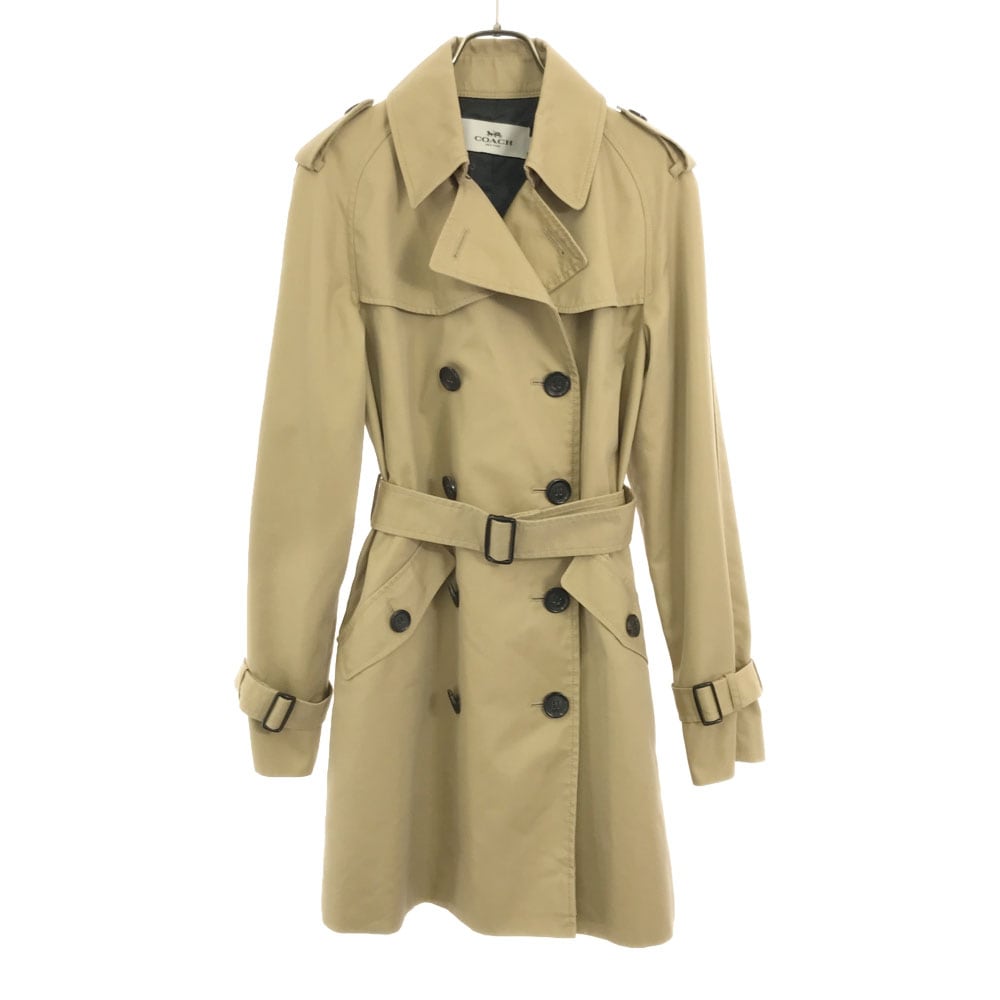 トレンチコート S ベージュ レディース