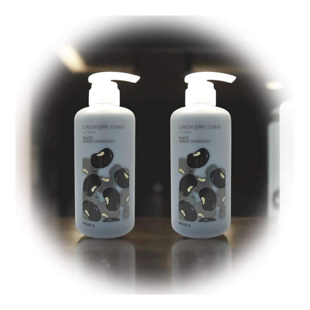 ブラックグレイン シャンプー 500ml×2 [頭皮ケア+皮脂コントロール+コスパ]