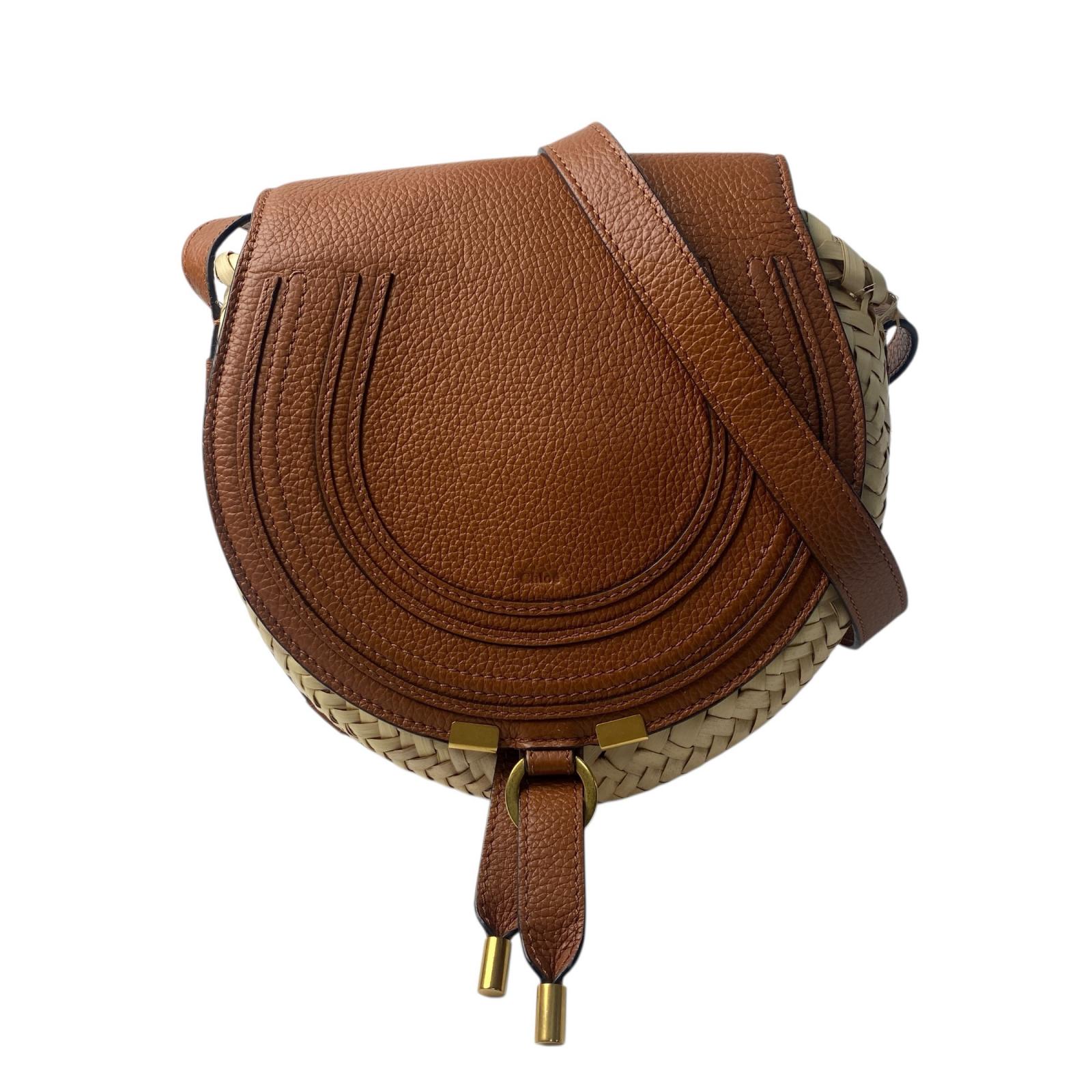 クロエ Chloe レディース マーシー ラフィア ショルダーバッグ カゴバッグ CHC220S735G5825M 斜めがけ クロスボディ