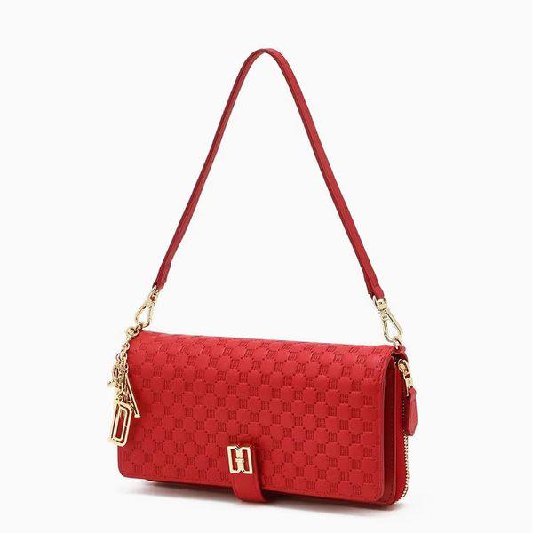 レッドDDロゴ 牛革 携帯電話ケースDCHO6E539R2_s