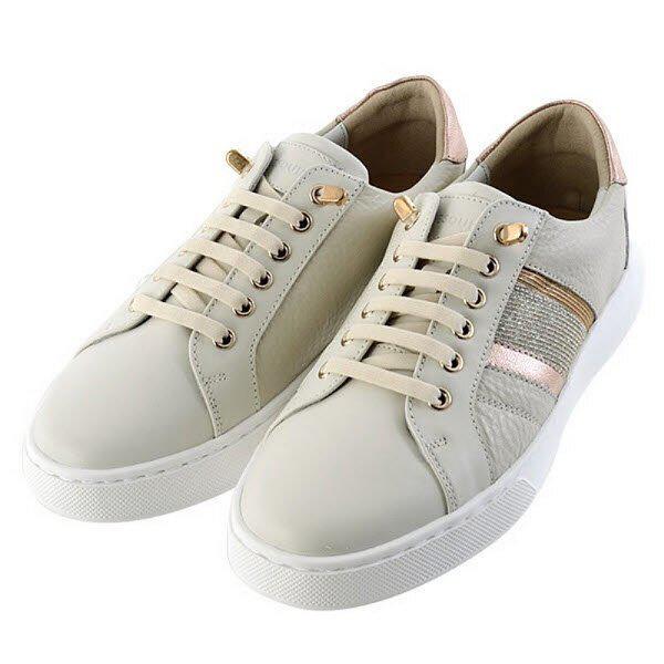 [] 女性用 バンディング スニーカー 3CM(EQBFHZ572WH) (P003754361)