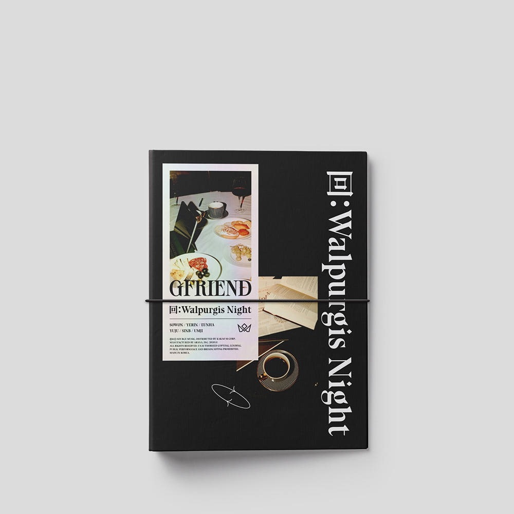 【未開封新品] [再発売]ガールフレンドアルバムGFRIEND正規3集Walpurgis Nightバルプルギスの夜マーゴ MAGO My Way ver