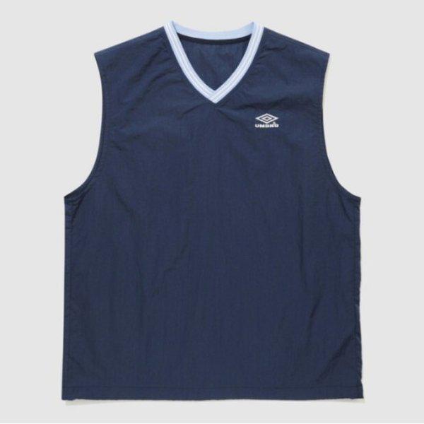 チョッキ KQF UQ221CWV51-TNY HBL BLOKE プルオーバーベスト / true navy