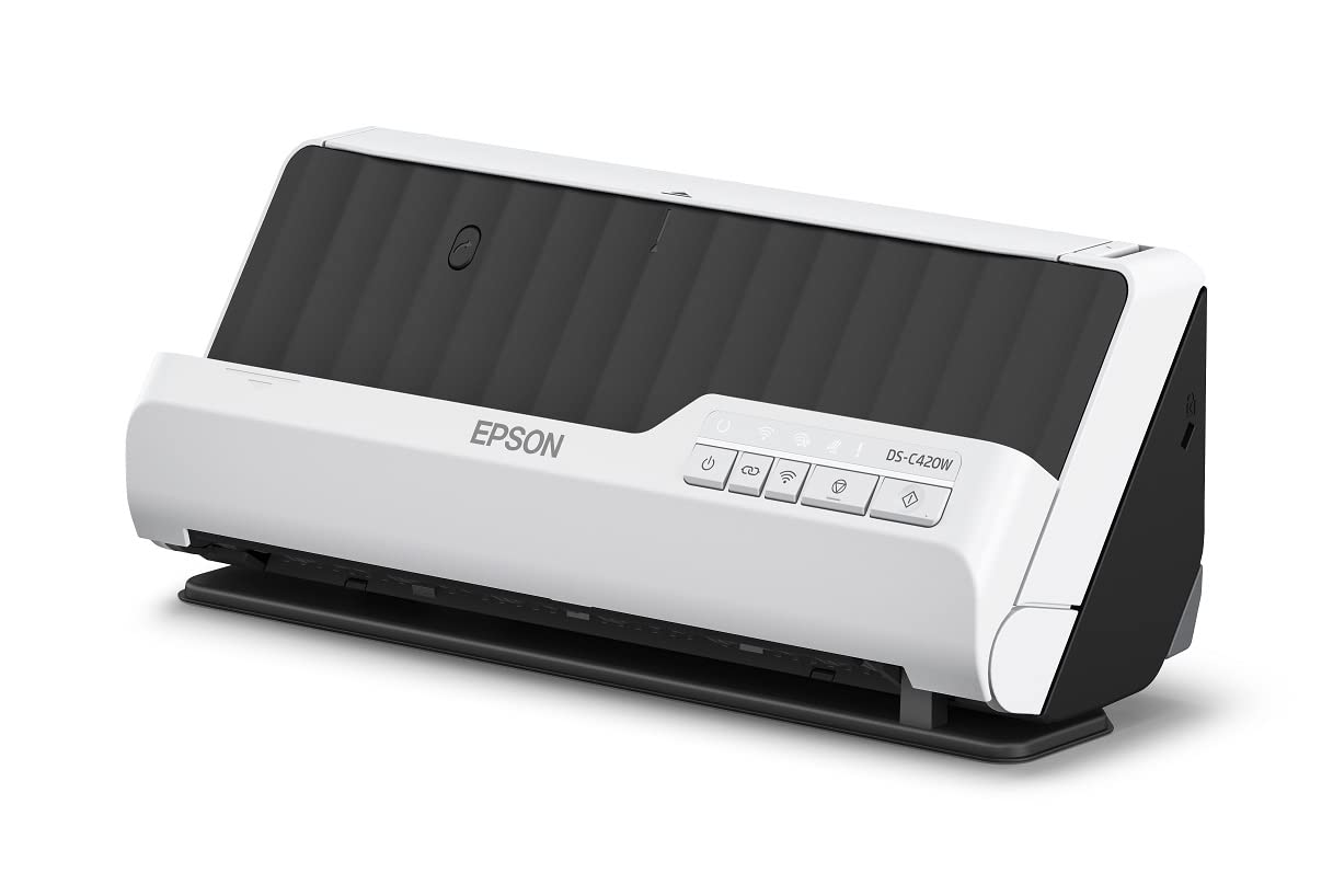 エプソン ドキュメントスキャナー DS-C420W (A4シートフィード/毎分30枚/Uターン/2way給紙/Wi-Fi対応/e-文書モード搭載)