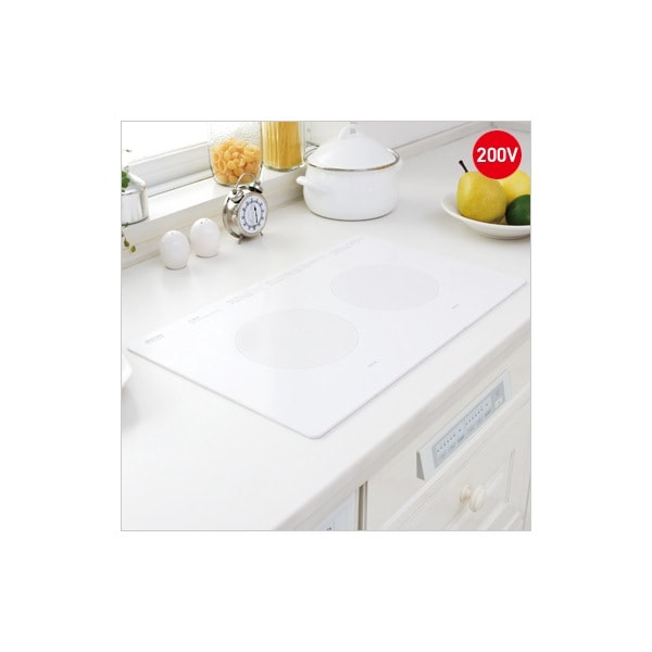 三化工業株式会社 SIH-B223AW-W ホワイト [IHクッキングヒーター　（横置型）]