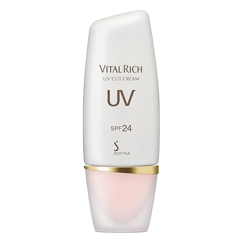 【即納】ソフィーナバイタルリッチUＶカットクリームSPF24PA+++