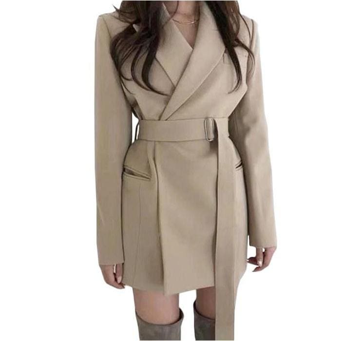 テーラードジャケット レディース ロングテーラードジャケット ノーカラージャケット ショート丈 春アウター コート