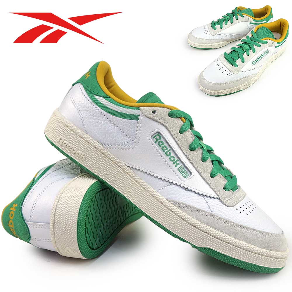 クラブ シー 85 定番 100229840 ホワイトグリーン スニーカー シューズ メンズ レディース 8,554円