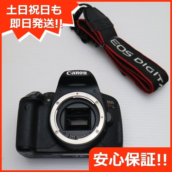 新品同様 EOS Kiss X6i ブラック ボディ デジ1 Canon 125