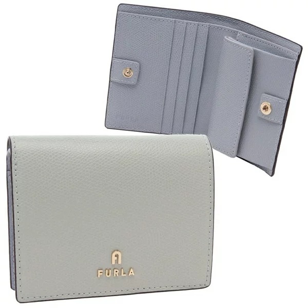 二つ折り財布 カメリア ブルー レディース WP00304 ARE000 3788S