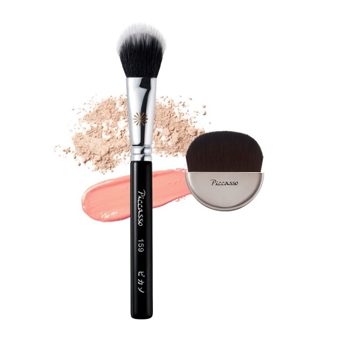 159 パウダー ブラシ(+ミニ フラット ブラシ)