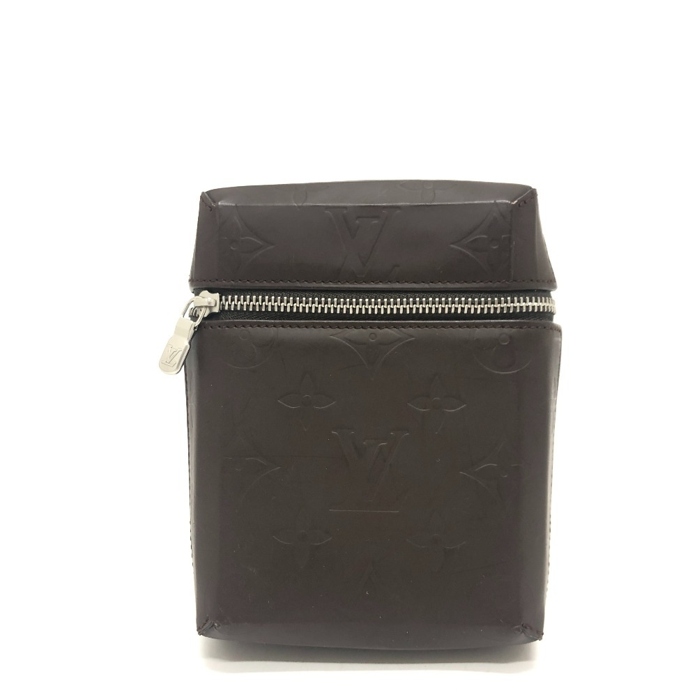 ポーチ Ｍ46550 レイ モノグラムグラセ カバン ウエストバッグ ウエストポーチ 小物入れ モノグラムグラセレザー ブラウン