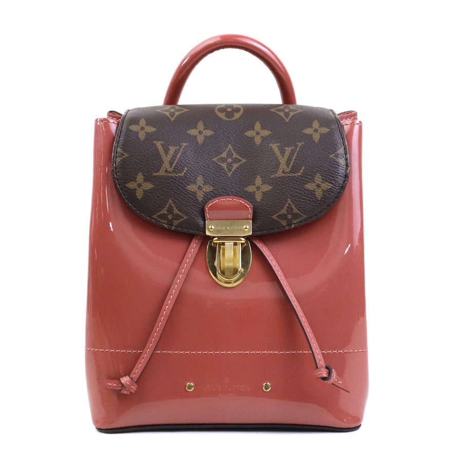 ルイ ヴィトン LOUIS VUITTON リュック モノグラム ヴェルニ ホットスプリング バッグパック ヴェルニ/モノグラムキャンバス ヴィユーローズ レディース M53545 90122f