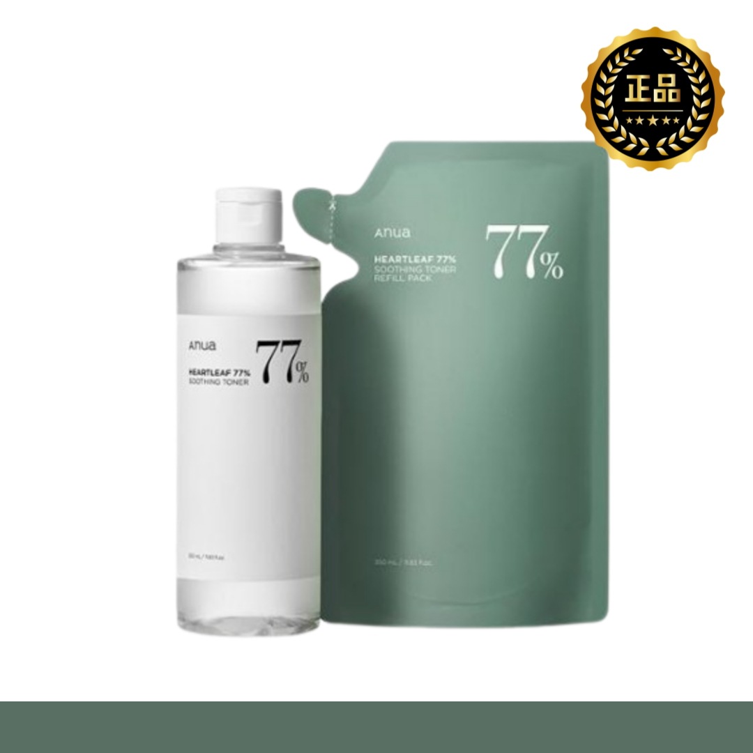 ドクダミ77 むき卵トナー350ml（+350ml詰め替えパック）/ 全700ml