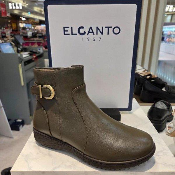 HC06 女性用ラムスキンモールドコンフォートアンクルブーツ 3.5cm起毛 LCWA26U54C (41108153)