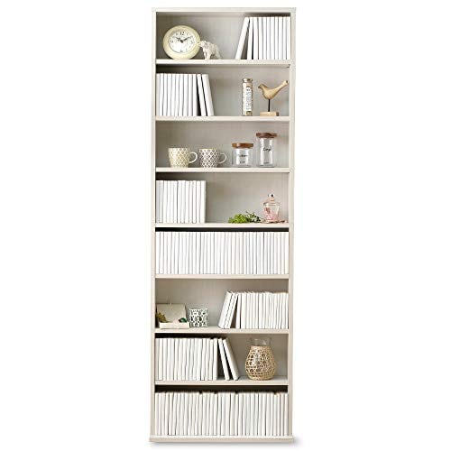 アイリスオーヤマ 本棚 大容量 スリム 幅約59.8*奥行約23*高さ約180* 8段 棚板可動 オ