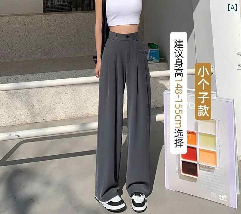 スラックス レディース 夏 薄手 ロングパンツ ストレート タック 後ろゴム ポケット ハイウエスト ソフト しわにりにくい カジュアル おしゃれ グレー アイボリー 黒 大きめサイズ