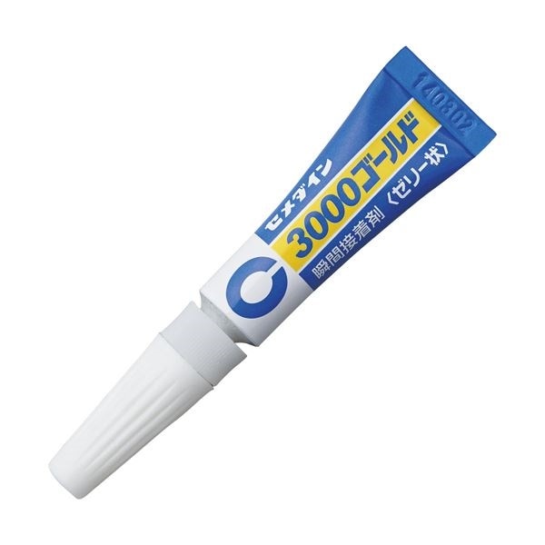（まとめ）セメダイン 瞬間接着剤 3000ゴールドゼリー状 3g CA-065 1本 [x30]