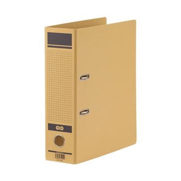 （まとめ）TANOSEE 保存用レバー式アーチファイルN A4タテ 背幅83mm 青 1冊[x20]