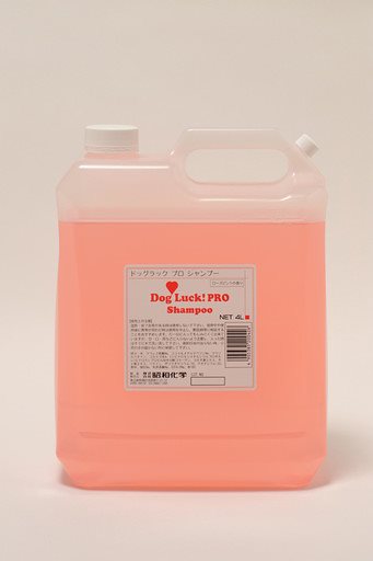ドッグラック　プロシャンプー　4L　ローズピンクの香り