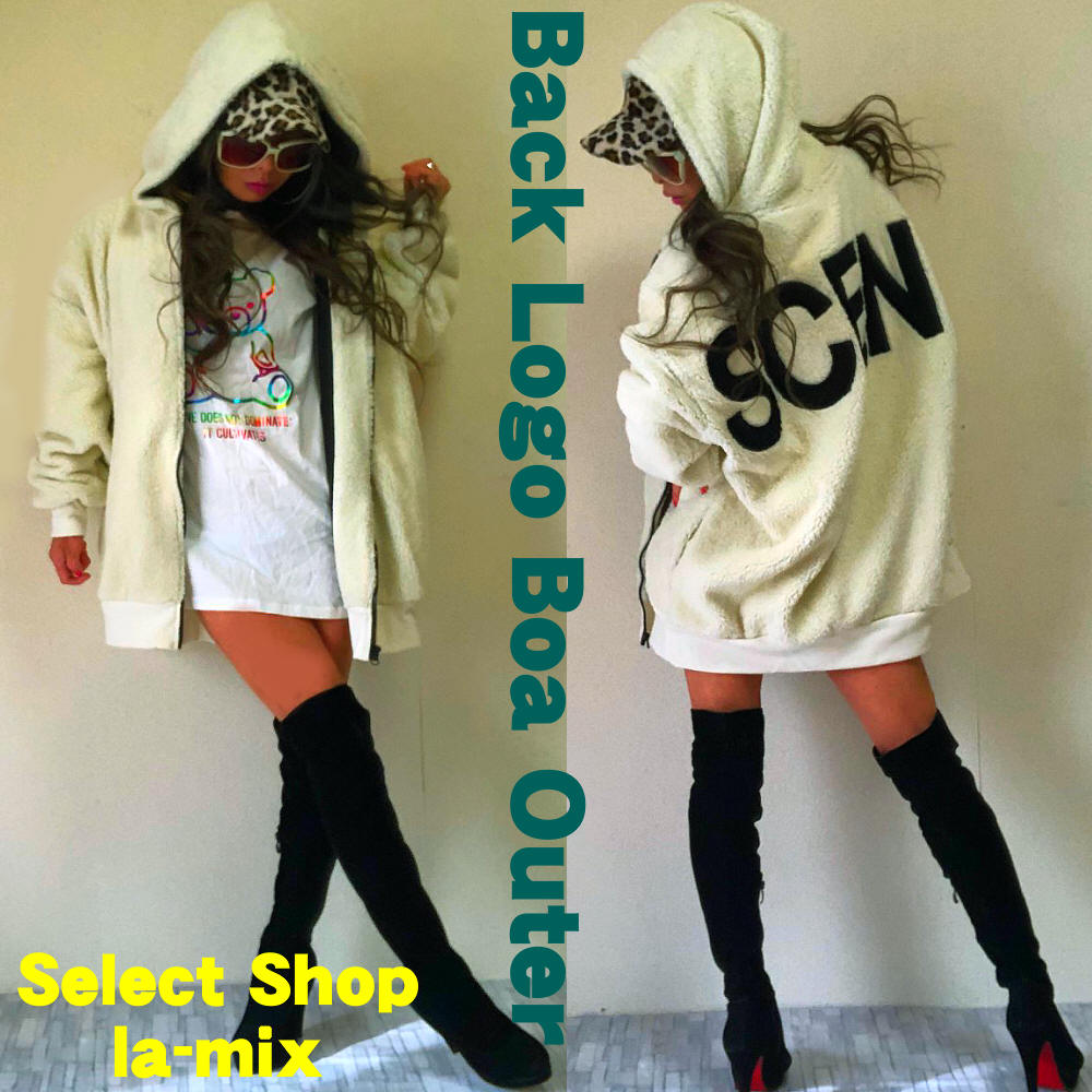 バックロゴ　ボアアウター　WH 5,900円