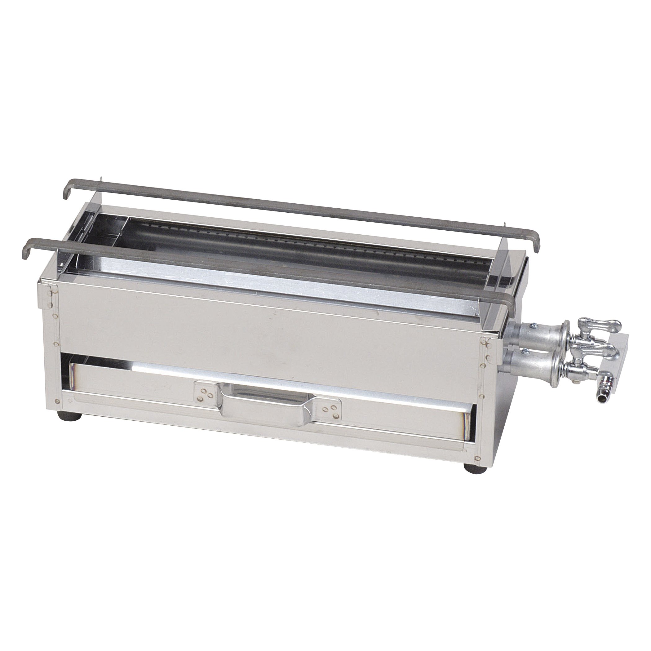 照姫 ガス焼鳥コンロ 小 LPガス用 390×140mm