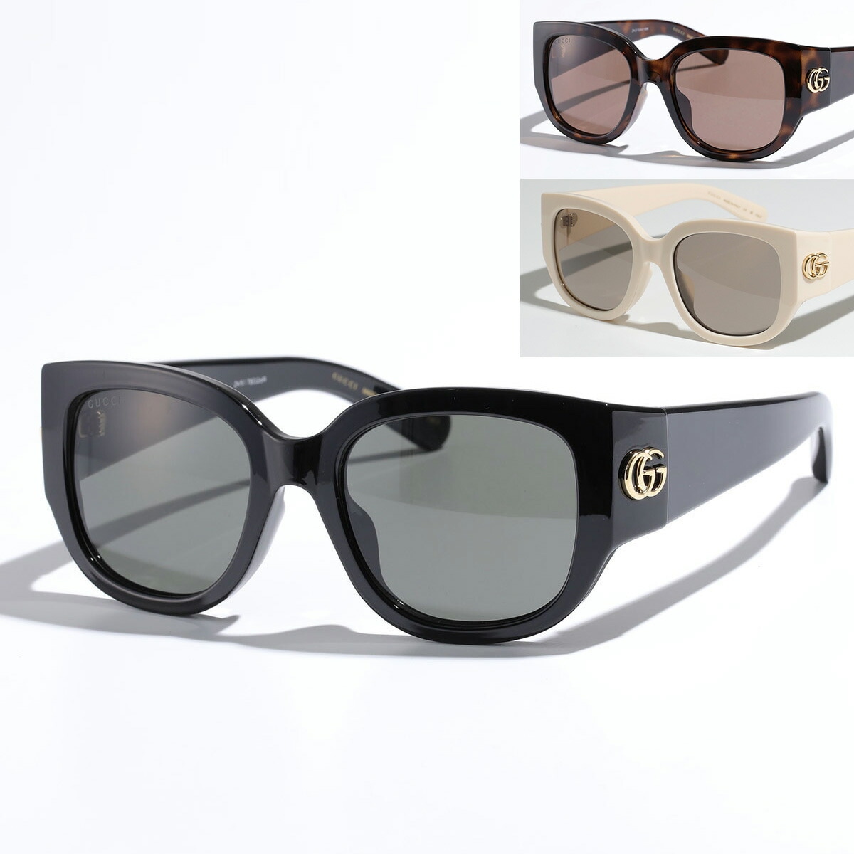 GUCCI グッチ サングラス GG1599SA レディース ウェリントン型 メガネ 伊達メガネ ダブルG アイウェア カラー3色 30,444円