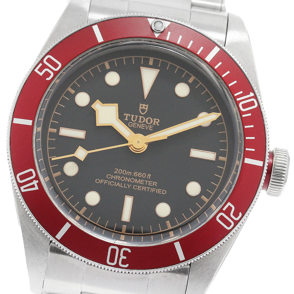 チュードル TUDOR 79230R ヘリテージ ブラックベイ 自動巻き メンズ 良品 保証書付き_891434【中古】