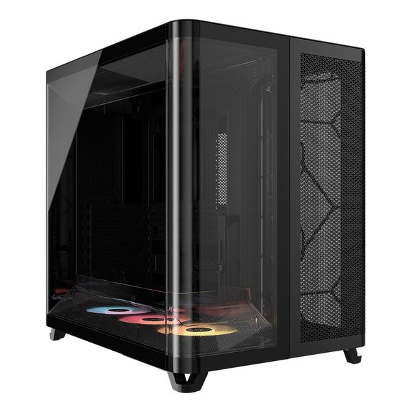 ミドルタワー型PCケース AIR 5400 RS-R ARGB Tempered Glass Black E-ATX/ブラック CC-9011318-WW