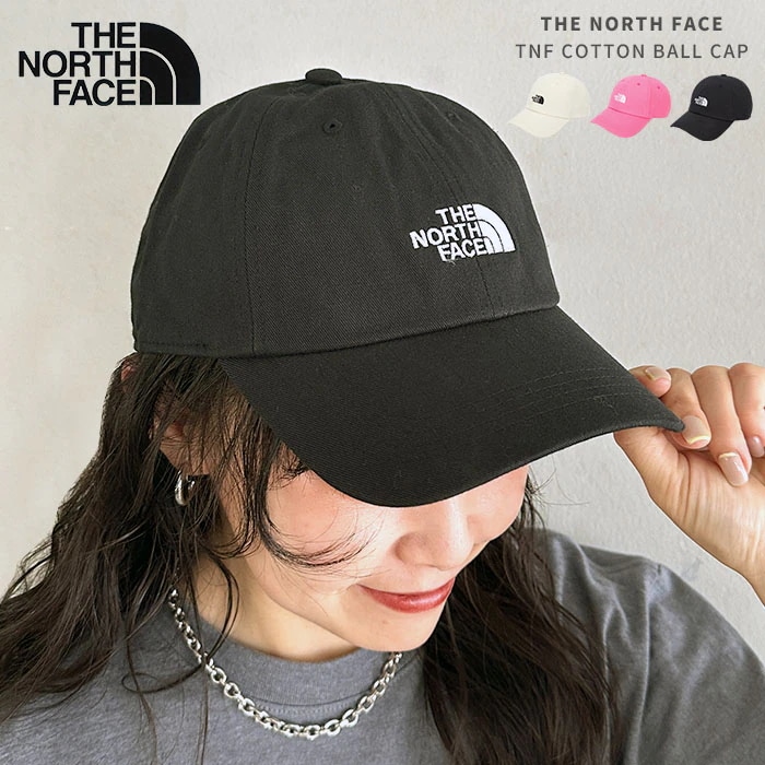 【国内発送】THE NORTH FACE / TNF COTTON BALL CAP メンズ レディース 無地 キャップ シンプル ロゴ おしゃれ 野球帽 帽子【送料無料】