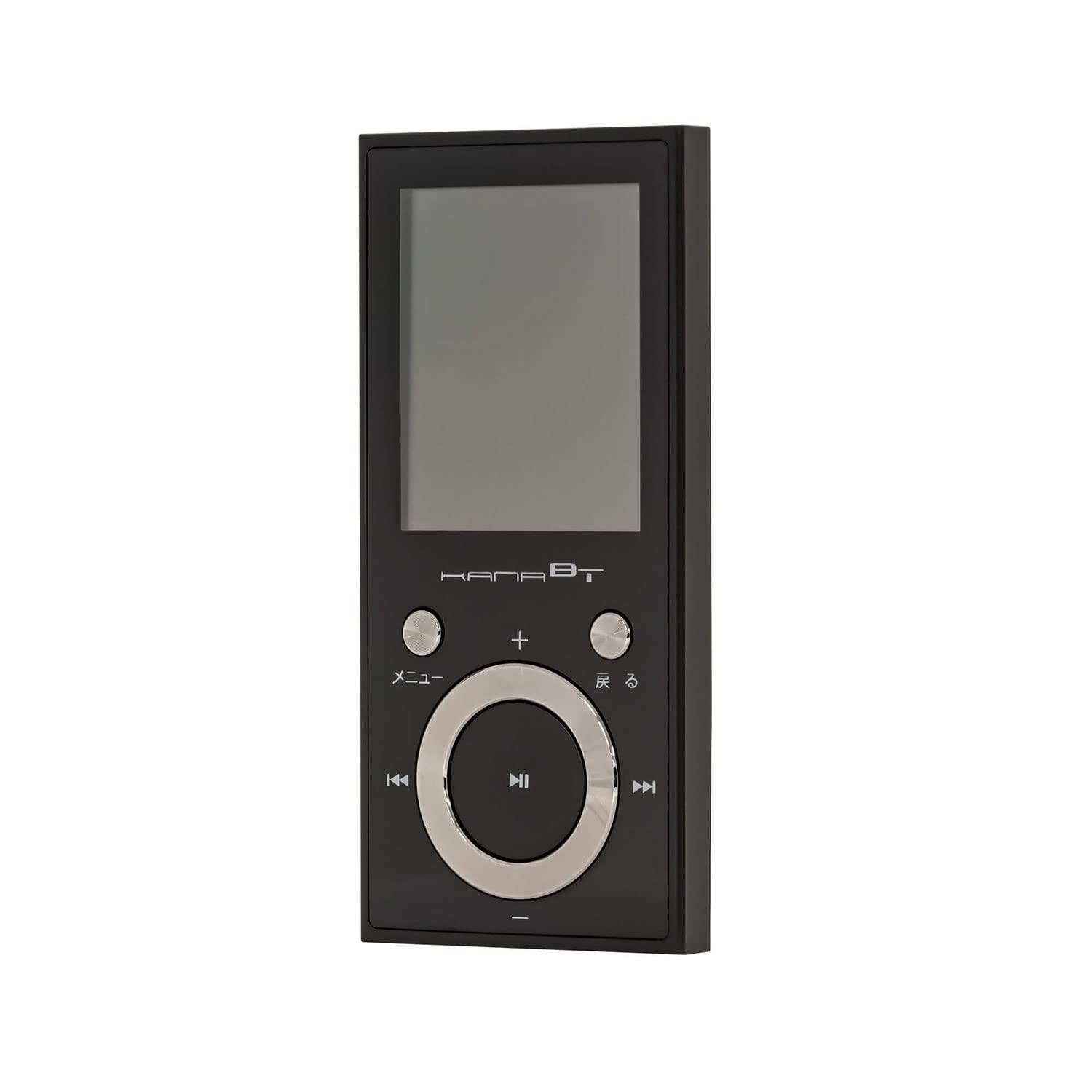 グリーンハウス MP3プレーヤー 16GB Bluetooth対応 FMラジオ ボイスレコーダー 録音 microSD対応 音楽 ブラック GH-KANABTS16-BK