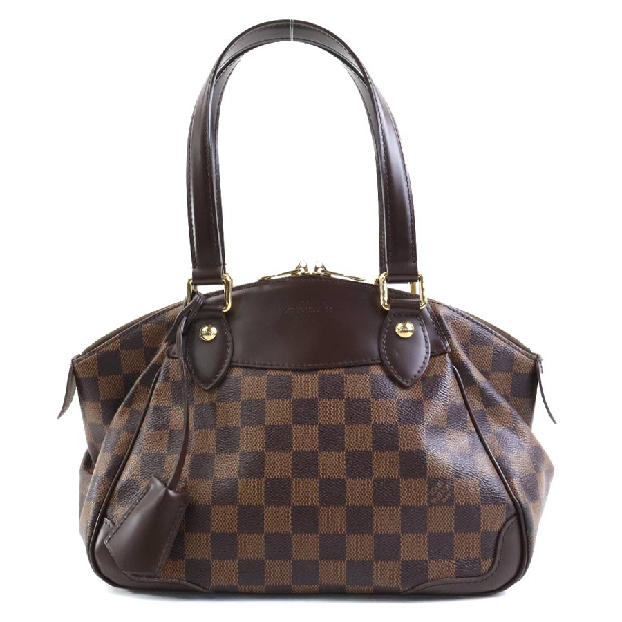 ルイ ヴィトン LOUIS VUITTON ハンドバッグ ダミエ ヴェローナPM ダミエキャンバス ブラウン ゴールド レディース N41117 e58387a