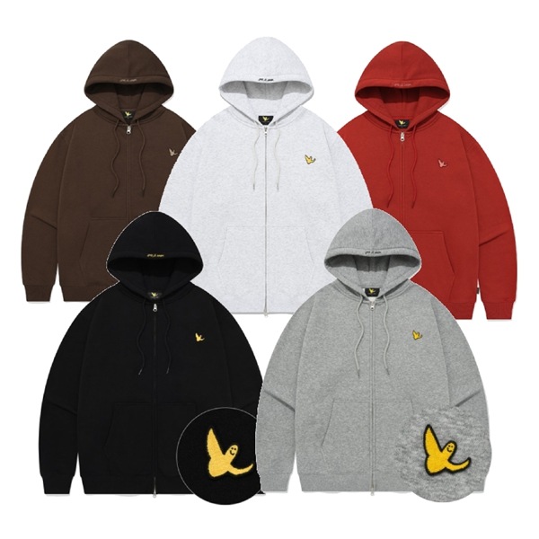 [23FW] エンジェルワッペンフードジップアップ