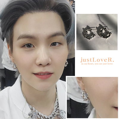 [justLoveR] BTS SUGAR着用☆l Michele Earrings 全2色 Qoo10] justLoveR. [BTSシュガ 着用] l Michel : 腕時計