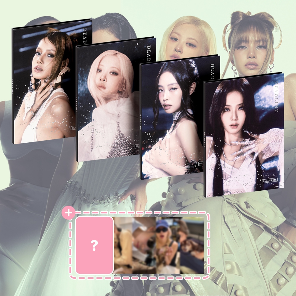 [4種セット] BLACKPINK 3集ミニアルバム 『 DEADLINE 』 SILVER Ver