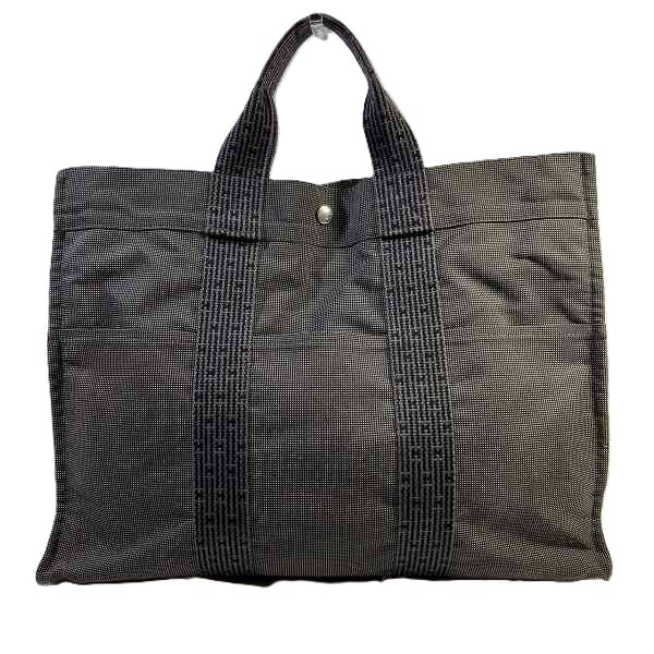 エルメス エールライン GM キャンバス バッグ トートバッグ ユニセックス