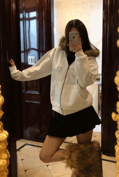 puppy hoodie [2color]