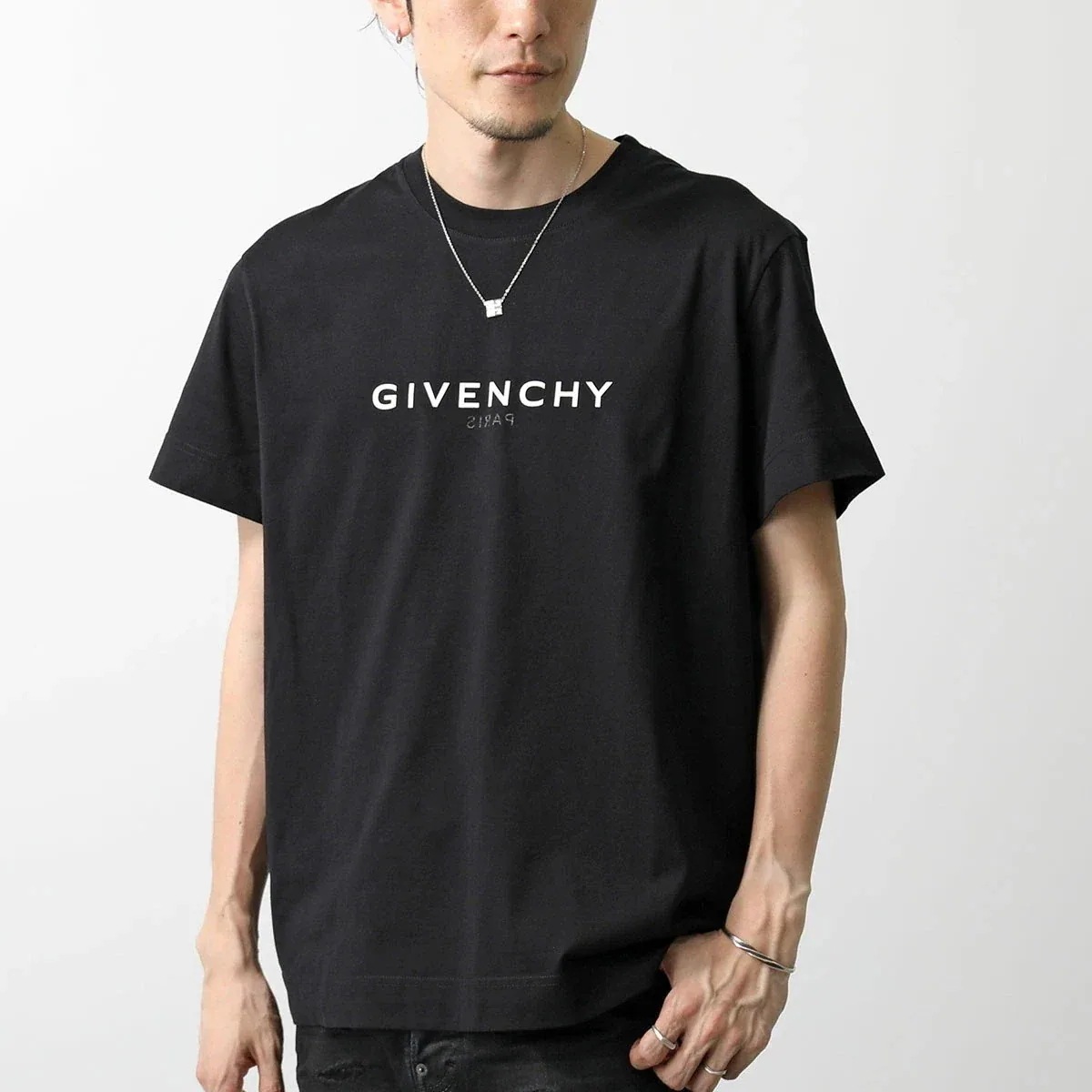 GIVENCHY ジバンシィ 半袖 Tシャツ BW707Z3Z5W メンズ 4gリバース