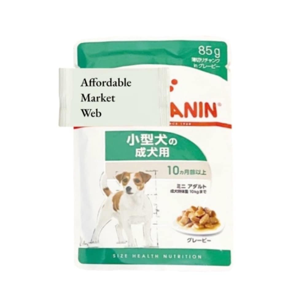 ロイヤルカナン ミニ アダルト ウェットフード 犬用 セット （小型成犬専用） オリジナルウェットティッシュ付 (85g 36個)