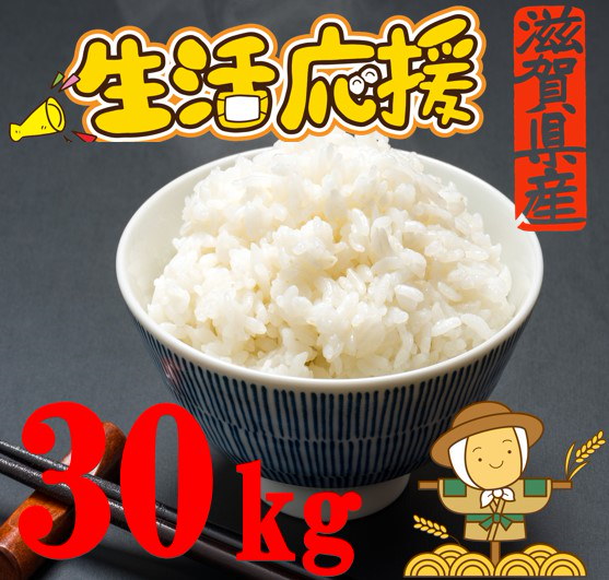 令和6年収穫】近江コスパ米 精米 未検査 ブレンド米 30kg