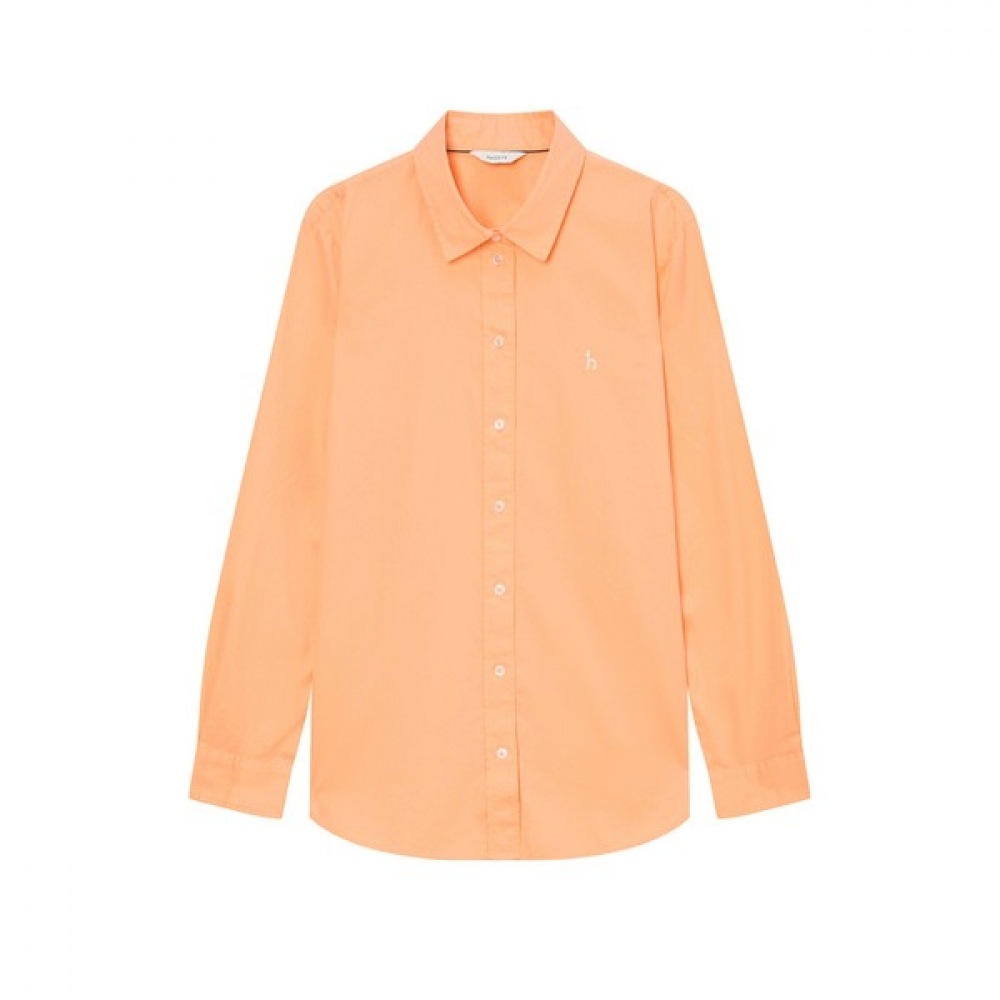 (ヘッジズレディース) 24SS オレンジコットンロングスリーブシャツ WSSH4AC15O2